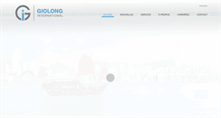 Desktop Screenshot of giolong.com