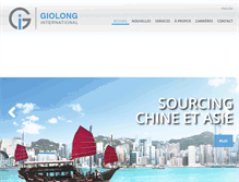 Tablet Screenshot of giolong.com